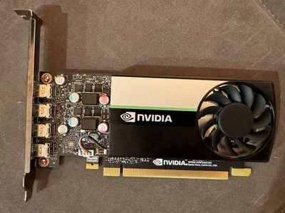 Nvidia Quadro T1000 0DW8FN 4GB GDDR6 PCIe 4xMini DP Graphics Card High