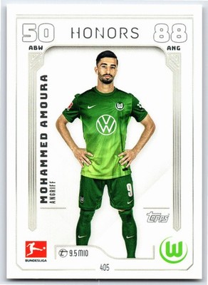 Match Attax Bundesliga 25/26  Mohammed Amoura  #405 Honors