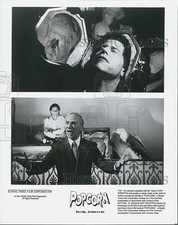 1991 Press Photo Actor Tony Roberts, Ray Walston in "Popcorn" Film - DFPG66081