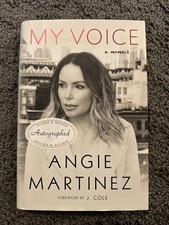 My Voice: A Memoir Angie Martinez Autograph Signed Book J Cole Rap Hip Hop