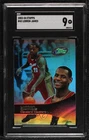2003-04 eTopps LeBron James (Correct eTopps Logo) #43 SGC 9 MINT Rookie RC