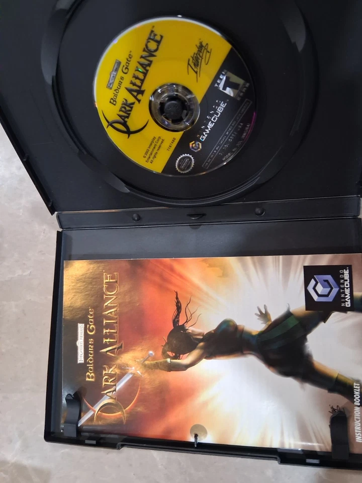 Baldur's Gate: Dark Alliance GameCube Complete in Box With Manual Tested - Image 2 of 2