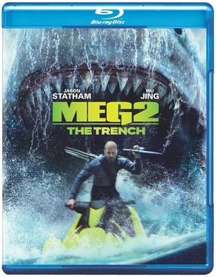 The Meg 2 Blu-ray Jason Statham NEW