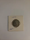 1877 Seated Liberty Quarter Dollar Coin