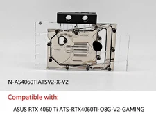 GPU Water Block For ASUS RTX4060 Ti ATS O8G-V2-GAMING N-AS4060TIATSV2-X-V2