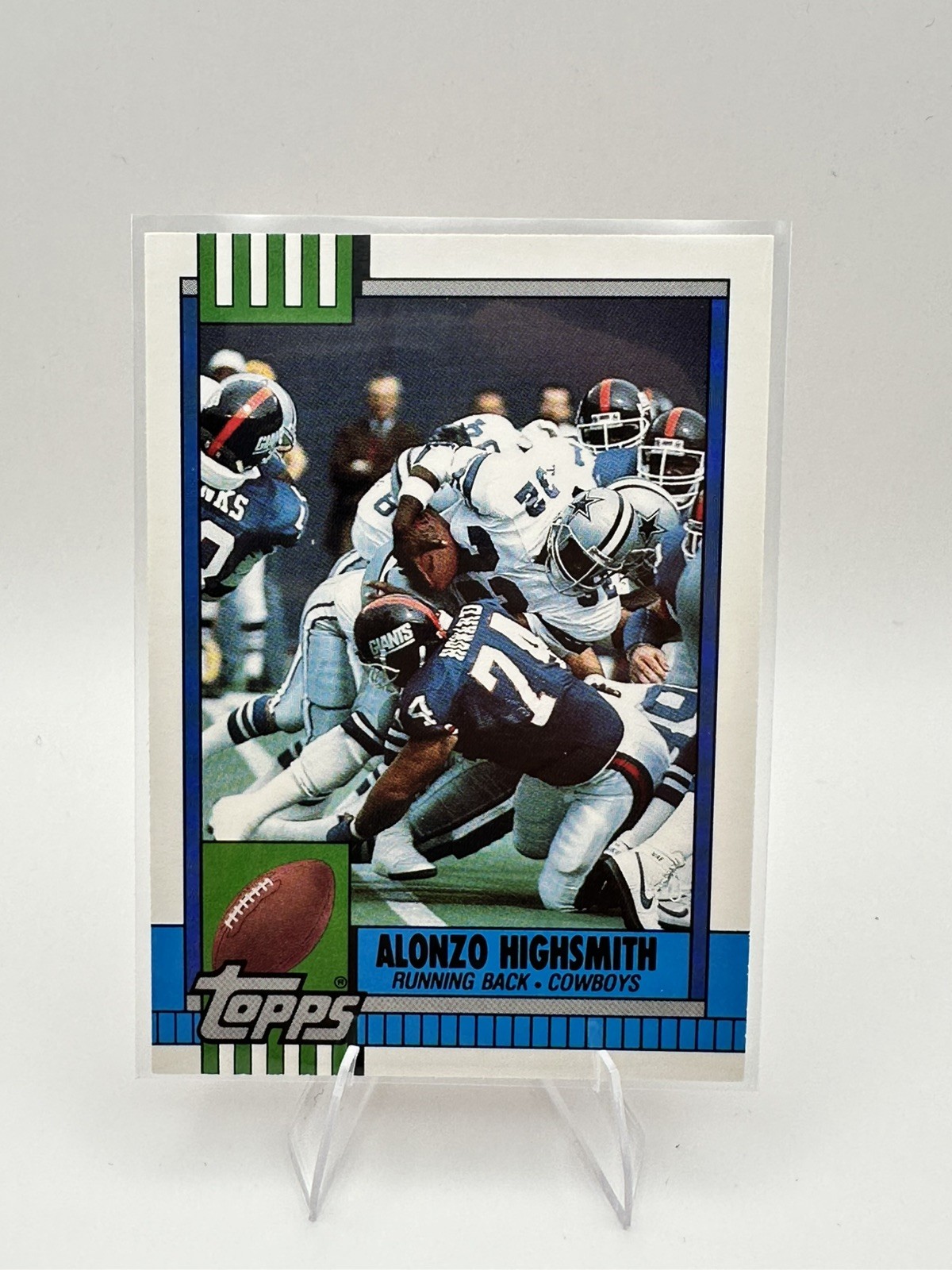 1990 Topps Traded Football #7T Alonzo Highsmith - Dallas Cowboys FREE SHIPPING