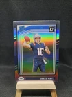Drake Maye 2024 Panini Donruss Optic Holo Rated Rookie Silver Prizm RC #229