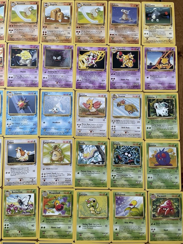 Pokemon TCG Vintage Base Set 2 Mixed Lot Non Holo