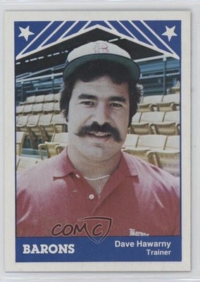 1983 TCMA Birmingham Barons Dave Hawarny #6 0q3
