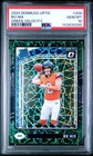 2024 Panini Donruss Optic Green Velocity #209 Bo Nix PSA 10