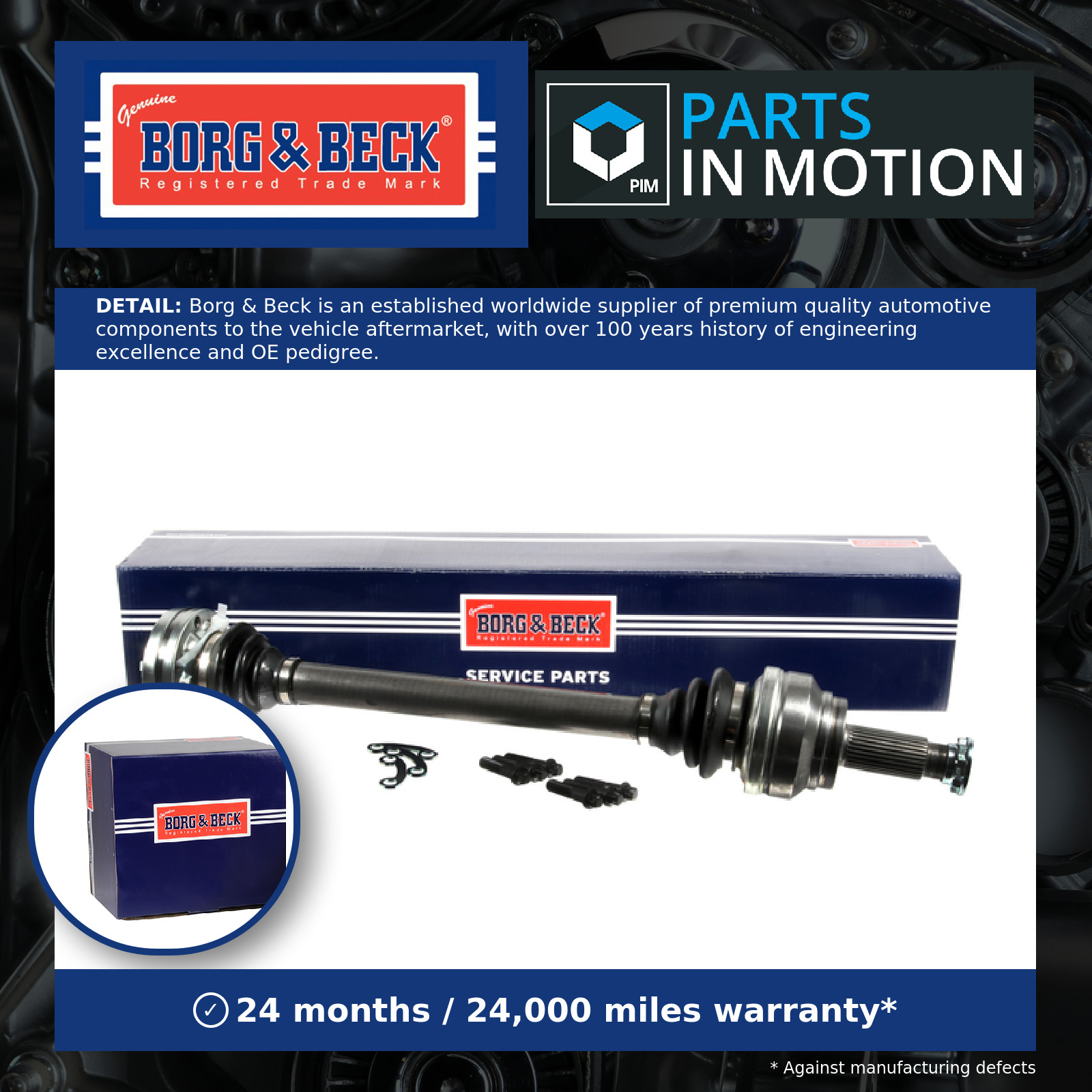 Drive Shaft fits BMW X6 E71, F16 4.4 Rear 07 to 19 Driveshaft B&B 33204567167