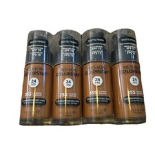 Revlon Colorstay Normal/Dry/Oily Skin Makeup Foundation- 355 Almond- 4 Pack 