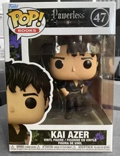 FUNKO POP! BOOKS POWERLESS #47 KAI AZER IN STOCK with Protector NEW