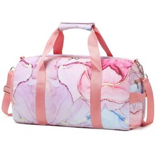 Duffle Bags Girls Sport Gym Dance Bag Small Weekender Overnight Travel Carry ...