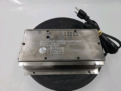 BLONDER TONGUE ACA-35-1000 Apartment Complex Amplifier *Powers ON* AS-IS GC-5735