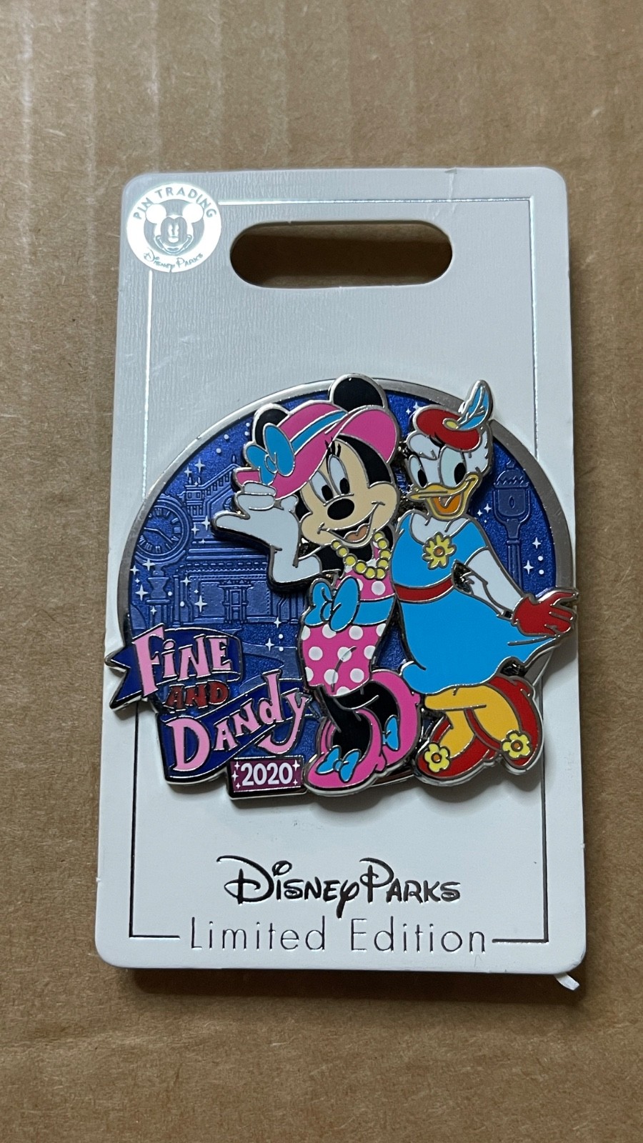 Disney Dapper Days 2020, Minnie & Daisy Fine and Dandy, LE-5000, Pin # 64