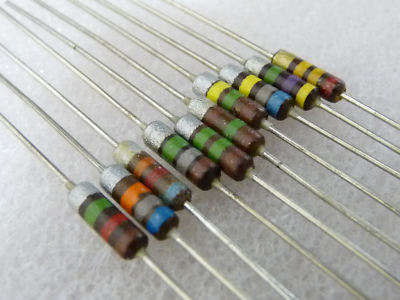 5x Carbon Widerstand 150R 0,5W 10% Carbon Comp