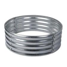 Large 36 In X 13 In Round Galvanized Steel Wood Outdoor Firepit Bon Pit Guard For Sale Online