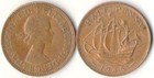 78 Coins Vf Great Britain Halfpenny Queen Elizabeth Ii Very Fine 1954-1970 Km896