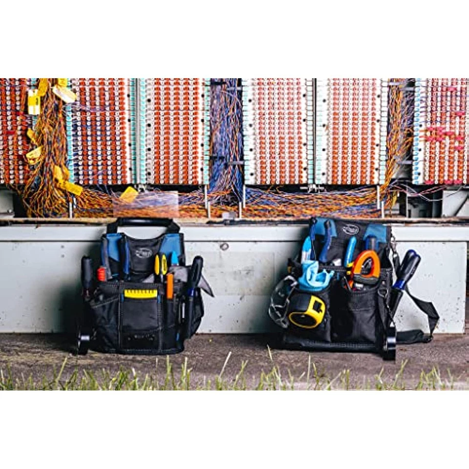 Dead On Tools HDP222496 Pro Electricians Professional Pouch, Black|black - Image 3 of 3