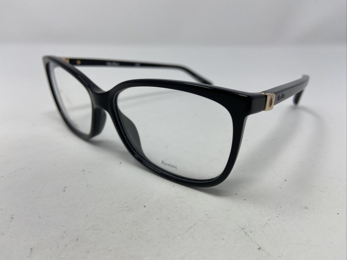 Max Mara MM 1374 807 54-14-140 Black Plastic Full Rim  display picture 1