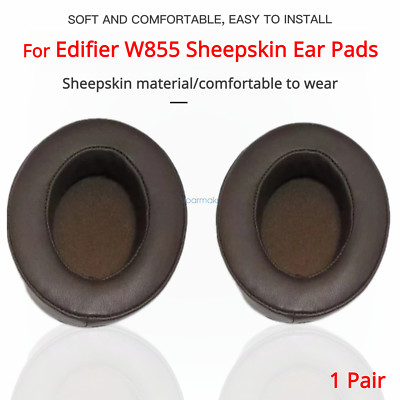Replacement Sheepskin Ear Pads For Edifier W855 Headphone Cover