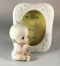 Precious Moments 1985 God's Precious Gift Girl Frame 12041 NEW