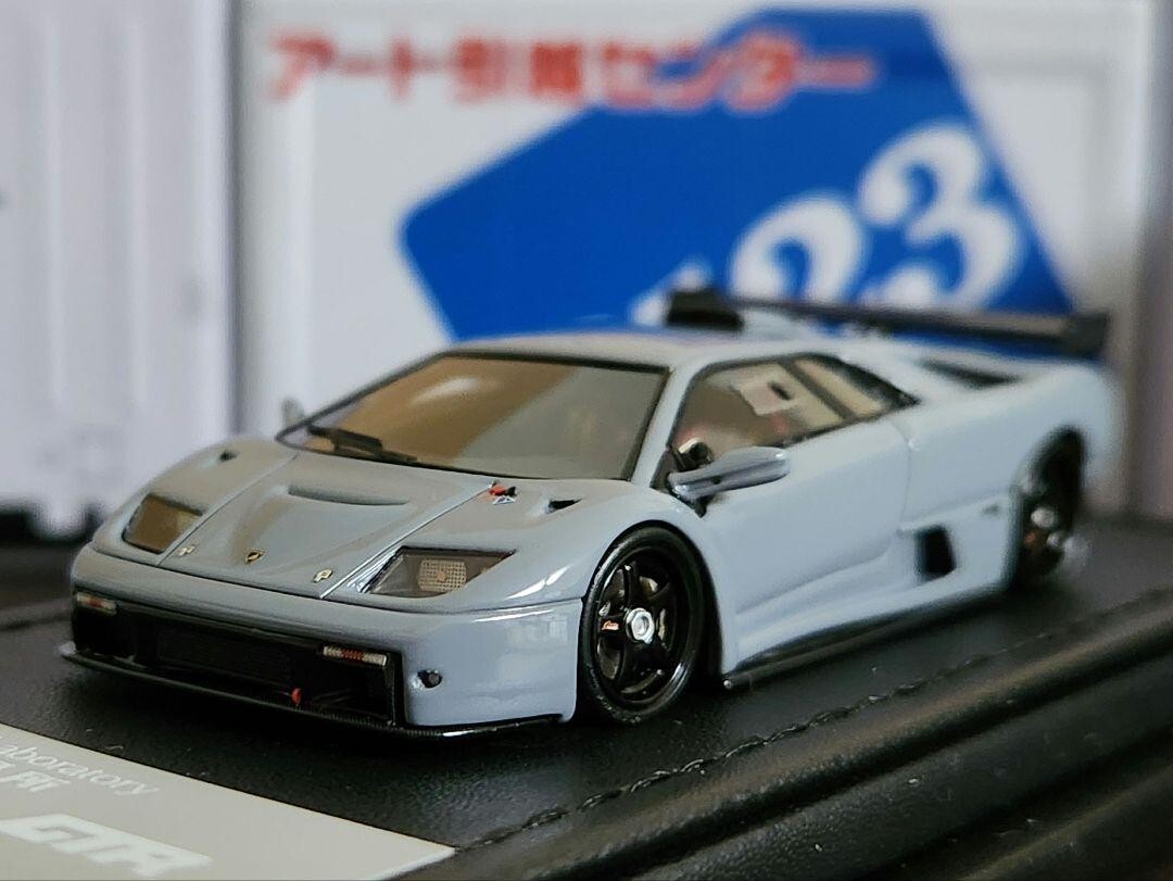 The Laboratory 1/64 Lamborghini Diablo Gtr Grey from japan