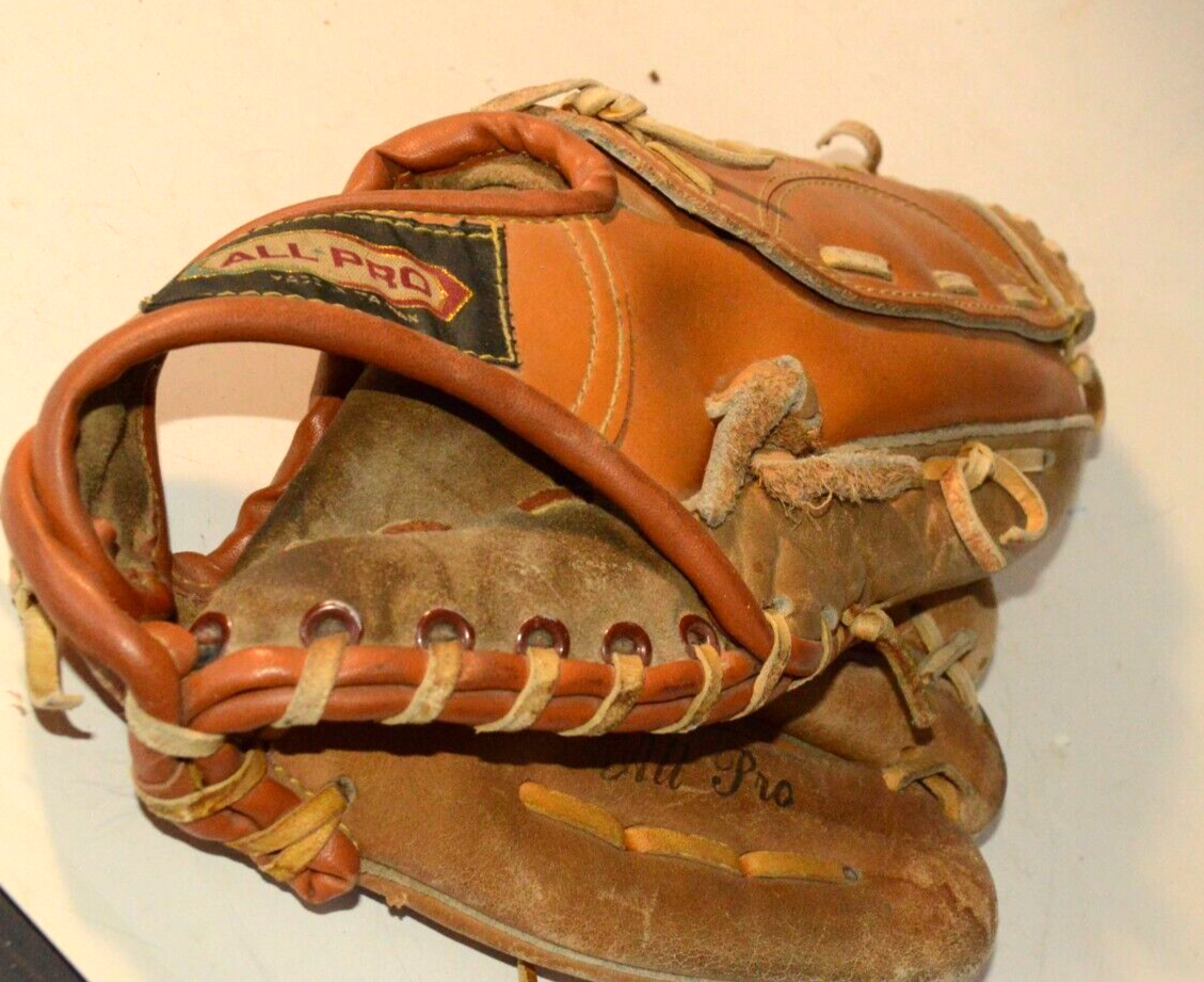 All Pro Lc1496 top grain leather baseball catchers mitt eBay