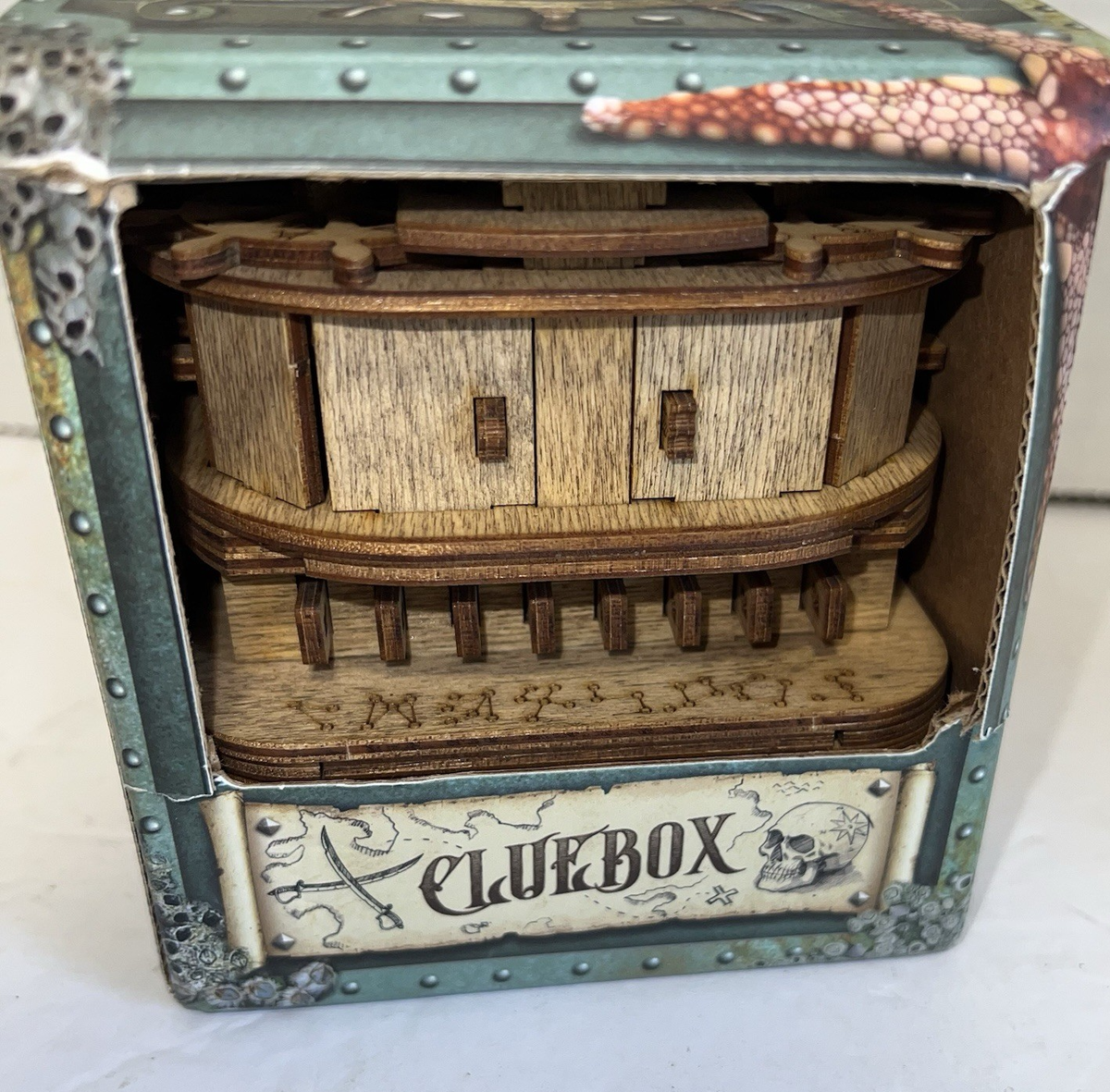 iDventure Cluebox Coffre de Davy Jones - Puzzle 3D Escape Room