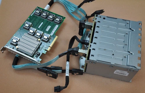 HP DL380 Gen9 Server 8SFF bay2 Drive Cage with 12G SAS Expander kit 768857-B21
