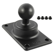 RAM Mount 50 x 100mm Half VESA Plate with 1.5" Ball RAM-243U