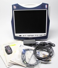 Hannspree NBA - New Jersey NETS 15" TV/Monitor w Remote, Original Box & Acc