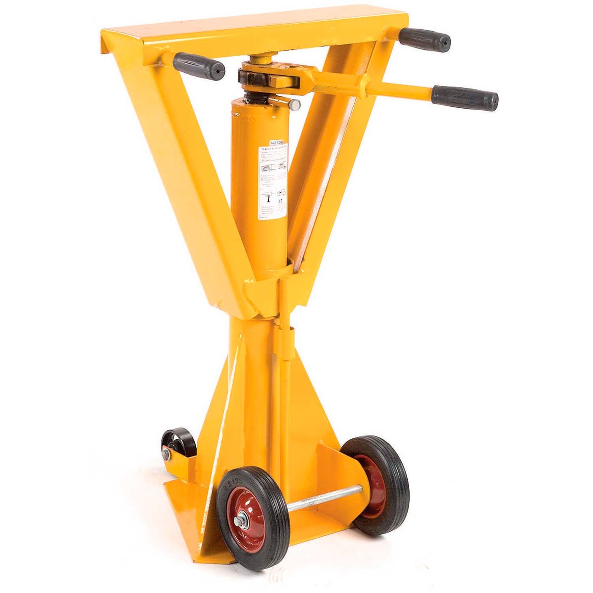 Heavy Duty Trailer Stabilizing Jack Stand, Steel, Yellow | eBay