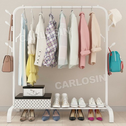 Heavy Duty Clothes Rail Rack Hanging Garment Display Stand Shoe Storage Shelf AU - Picture 10 of 12