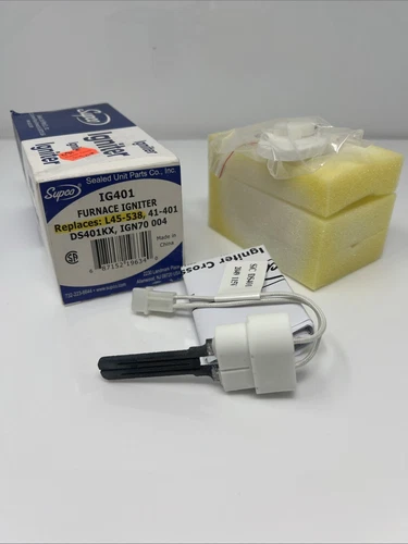 Supco IG401 Hot Surface Ignitor - Replacement for Amana D99182, 41-401, IG1401