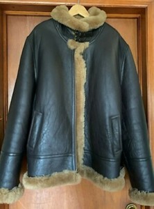 rocky shearling coat