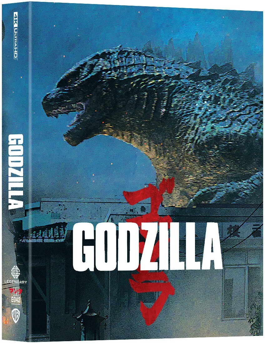 NEW Godzilla 4K 1-Click SteelBook Blu-ray Gojira [2014] MANTA LAB 