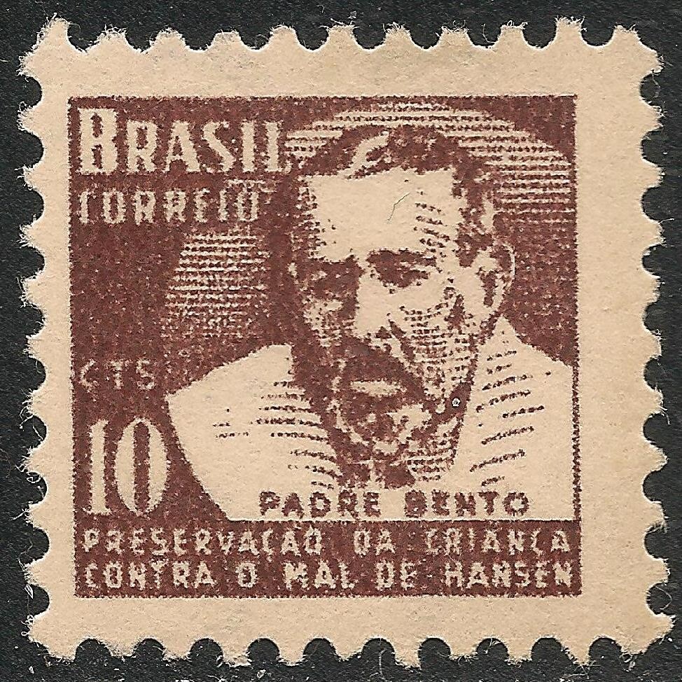 Brazil #RA9 (PT3) VF MINT - 1962 10c Father Bento Dias Pacheco