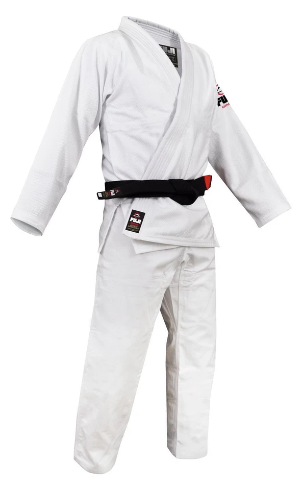 New Fuji Sports All Around Mens Brazilian Jiu Jitsu Gi Jiu-Jitsu BJJ - White - Image 3 of 4