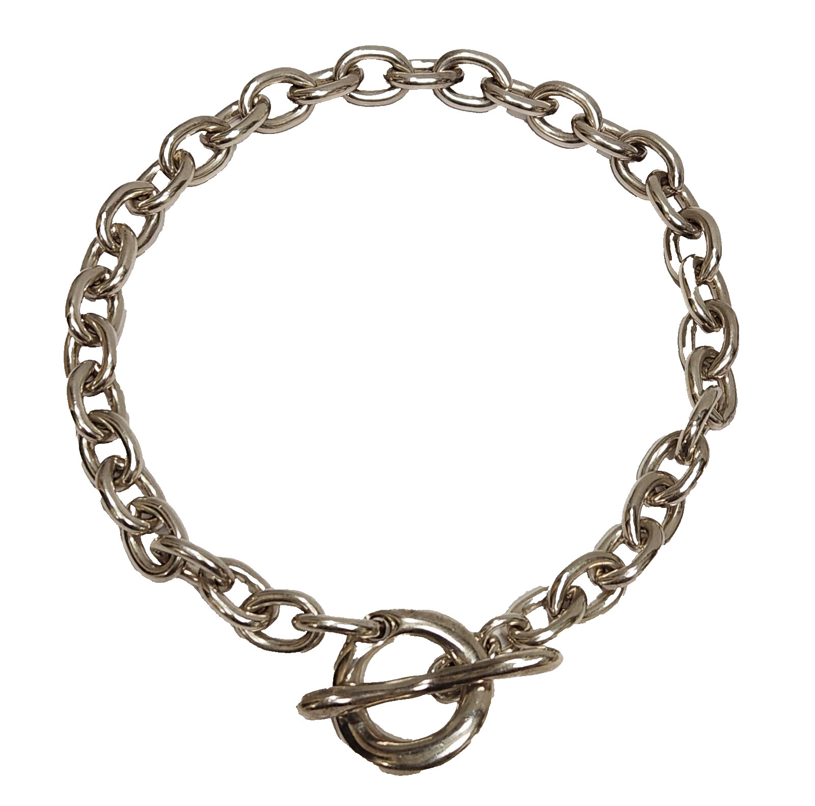 Robert Lee Morris Solid Sterling Silver Rolo Link… - image 2