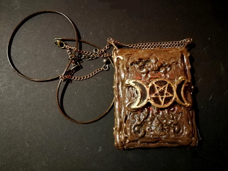 Готический талисман Люцифера оккультная символика сатанинский бафомет люциферианский кулон нагрудник - Изображение 3 из 4