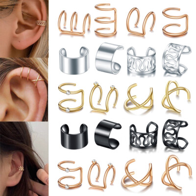 Stud Earrings Ear Cuffs For Unpierced Ears Online Ear Cuffs Non