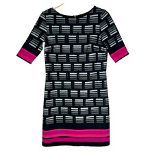 Eliza J Missy Mod Printed Fitted Dress Size 6