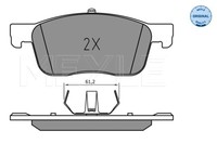 BremsbelÄGe Citroen P. Jumpy 1.6-2.0 Bluehdi 16-