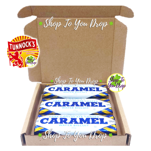 TUNNOCKS PERSONALISED GIFT BOX HAMPER Snowballs Teacakes Present Chocolate