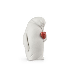 LLADRO' - Figura Statua Porcellana Colby Pinguino Protettore 11cm Porcellana