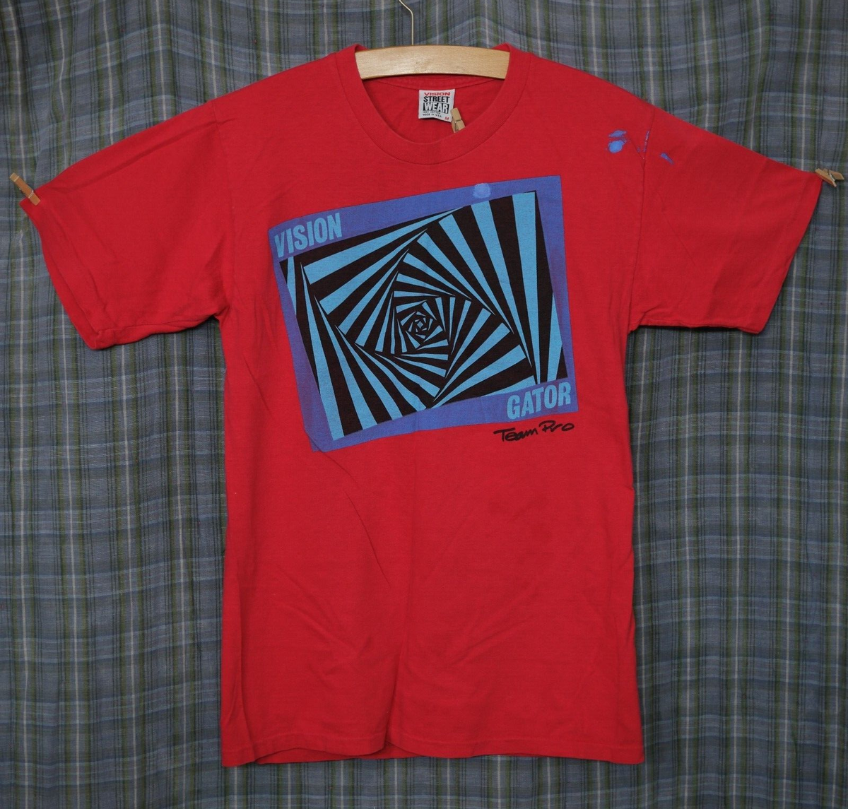 Vtg 1984 - 1986 80's Mark GATOR Rogowski 1st Vision Team Pro