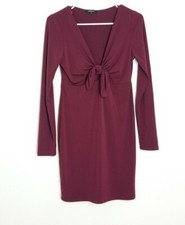 Ambiance Burgundy Bodycon dress Size Medium 