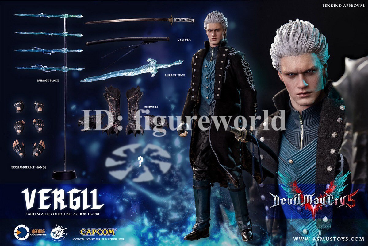 ASMUS TOYS 1/6 バージル DX.Ver 再販版 DMC500LUX In Stock ASMUS TOYS DMC500LUX 1/6 DMC5 Vergil Collectible Action